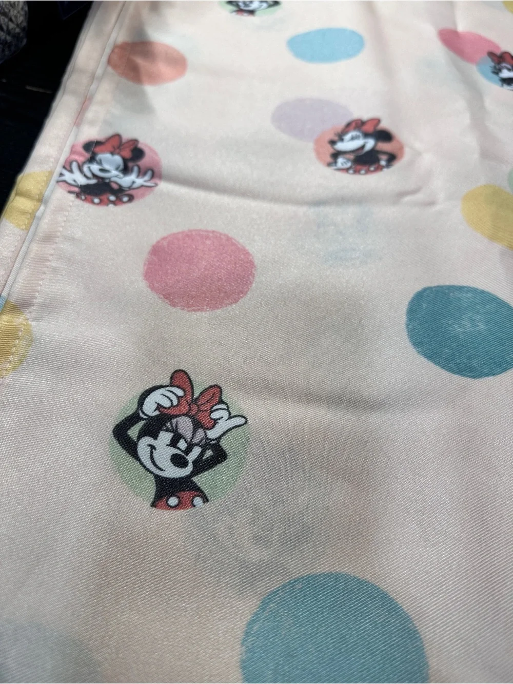 Disney's Minnie Mouse Dot Shower Curtain by The Big One Pink
